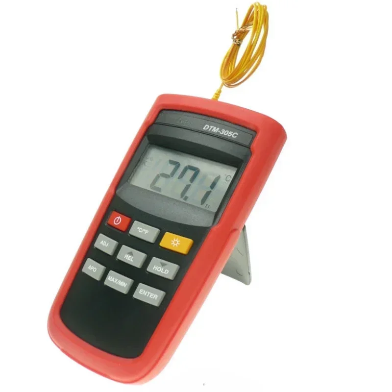 

With type K thermocouple thermometer Digital Temperature meter