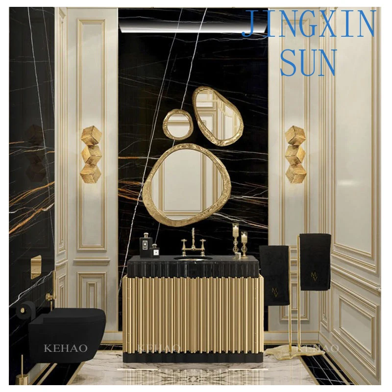 Customized Italian Design Bathroom Cabinet with Sink for Small Space Washbasin for Modern Bathroom Vanity for Stainless Steel