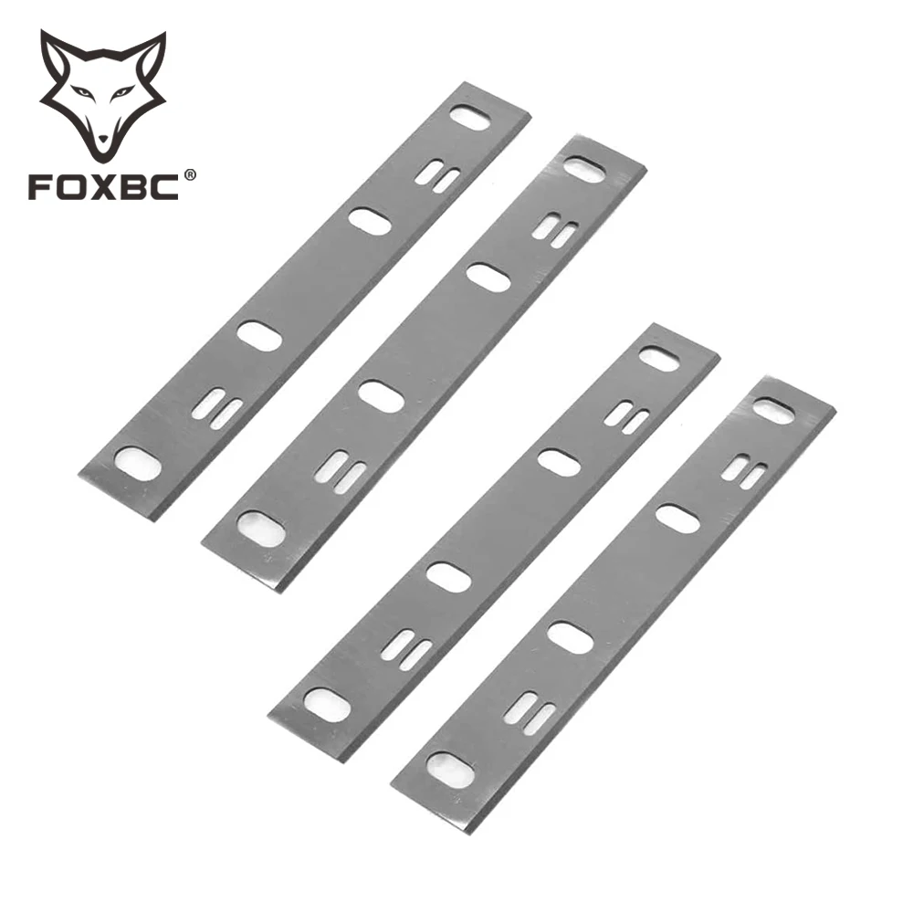 FOXBC 158x22x1.8mm HSS Planer Blades for Delta 37-070, 37-072 6\