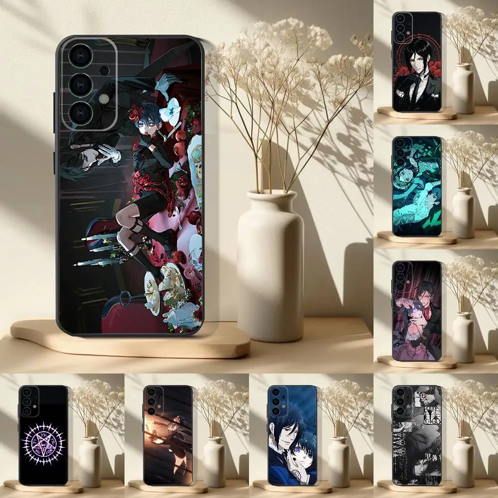 

Black Butler ANIME Phone Case Silicone Soft For Samsung S25,S24,S21,S22,S23,S30,Ultra,S20,Plus,Fe,Lite