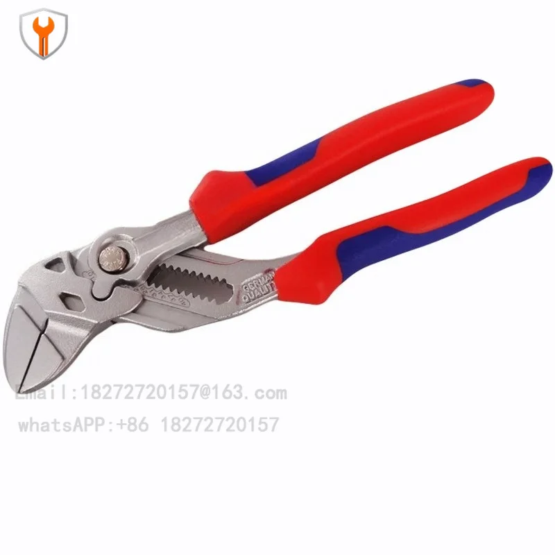 7.5-Inch 60CRV Chrome Vanadium Steel Parallel Clamp Multi-Purpose, Clamp Live Wrench