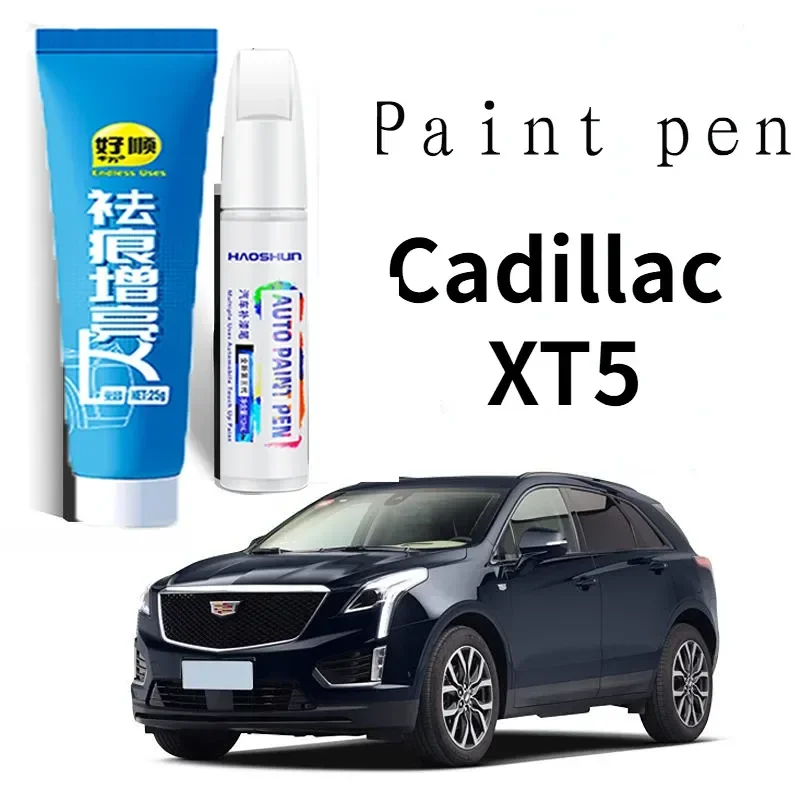 

Ручка для рисования подходит для Cadillac XT5, ручка для ретуши, дрель Obsidian Black, специальные XT5, автомобильные принадлежности, оригинальный артефакт для ремонта краски