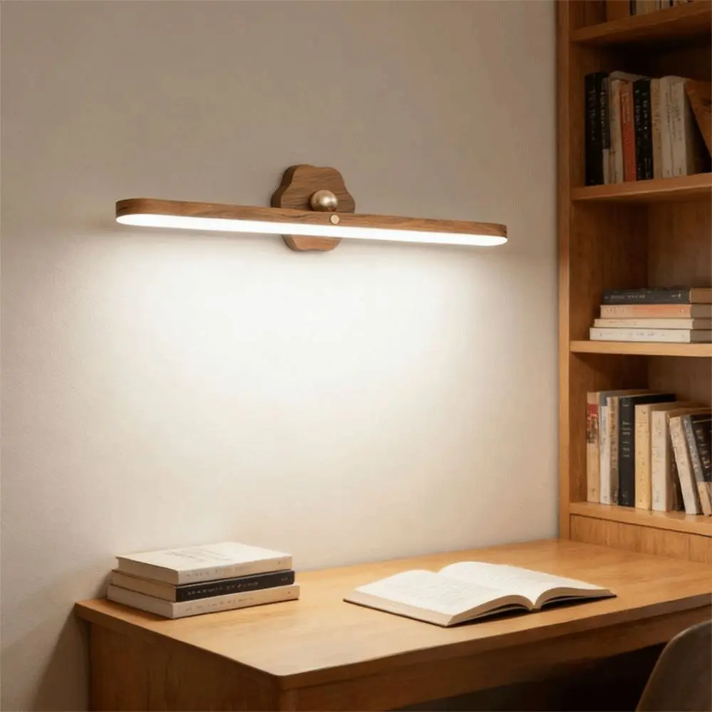 

Magnetic LED Night Light TYPE-C Rechargeable 3W Wall Lamp 360 Rotate Adjustable Touch Switch Mirror Front Fill Light Lamp