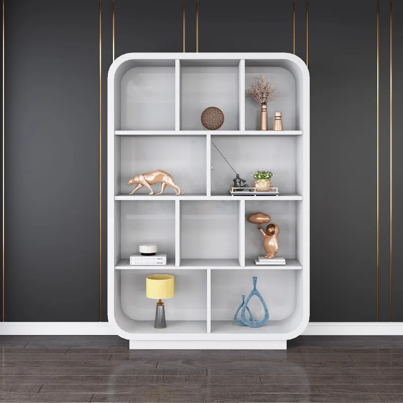 Modern background bookcase paint creative file cabinet locker