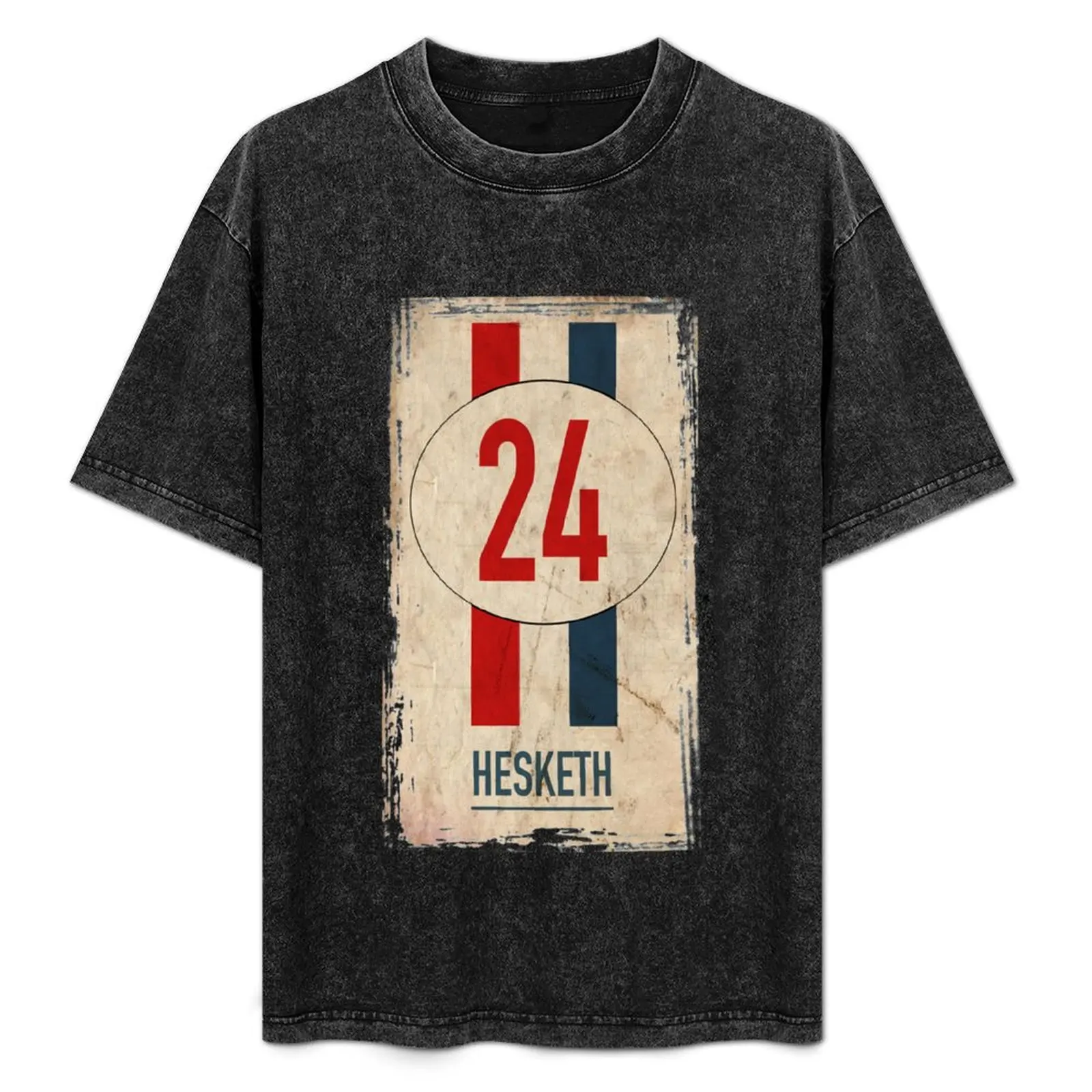 

Hesketh Racing Iconic James Hunt Number T-Shirt Vintage Style Printed Top