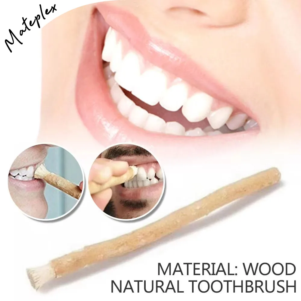 

Натуральная зубная щетка Miswak Siwak Misvak Традиционный дуб Miswaak Ручной отбеливатель для зубов Мягкий дорожный Ближневосточный древний закон