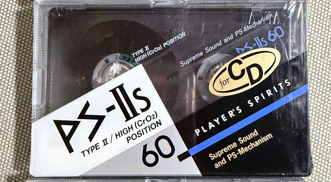 60-Minute Class II Blank Tape for AXIA PS-IIs New Unopened