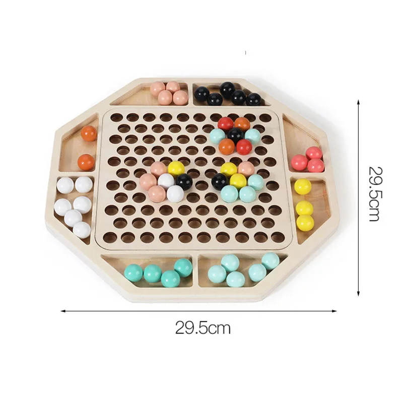 NUOVO cucchiaio educativo in legno Montessori in legno giocattoli precoci clip gioco di perline esercizio per bambini utilizzando puzzle di allenamento regali per bambini