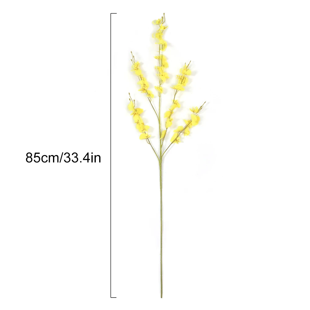 Artificial Yellow Snow Cherry Blossom Living Room Decoration Outdoor Windowsill Garden Wedding Party Decor Christmas Accessory