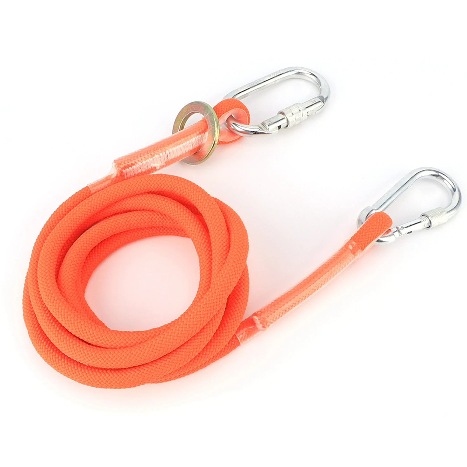 

3M Aerial Work Safety Nylon Steel Belt Rope, High Strength 3M Small Buckle Safety Belt Rope for Outdoor Construction