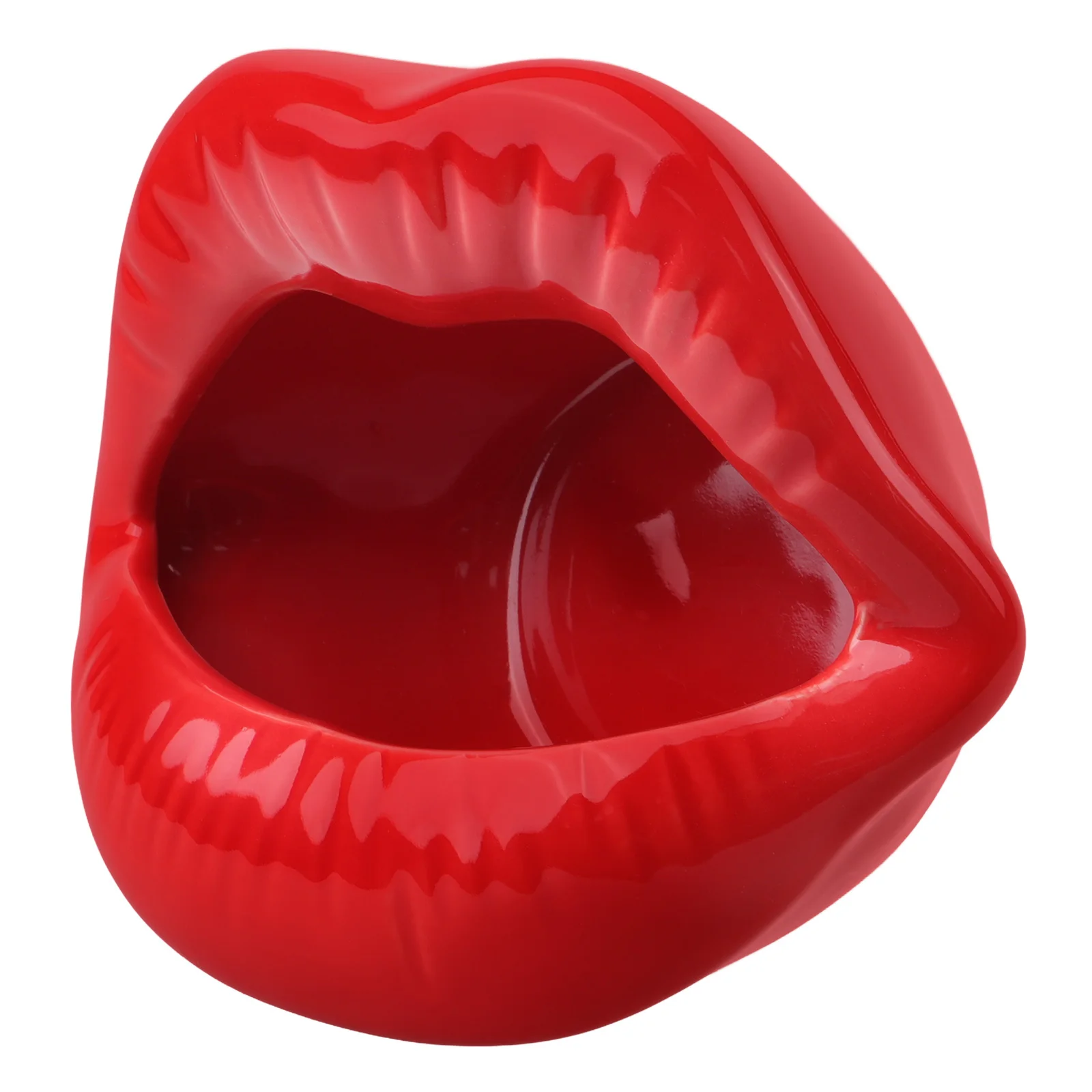 

Керамический красный держатель для губной помады, кольца, лоток для ювелирных изделий, стильный органайзер для туалетного столика, лоток для хранения помады, блюдо для ювелирных изделий для губ