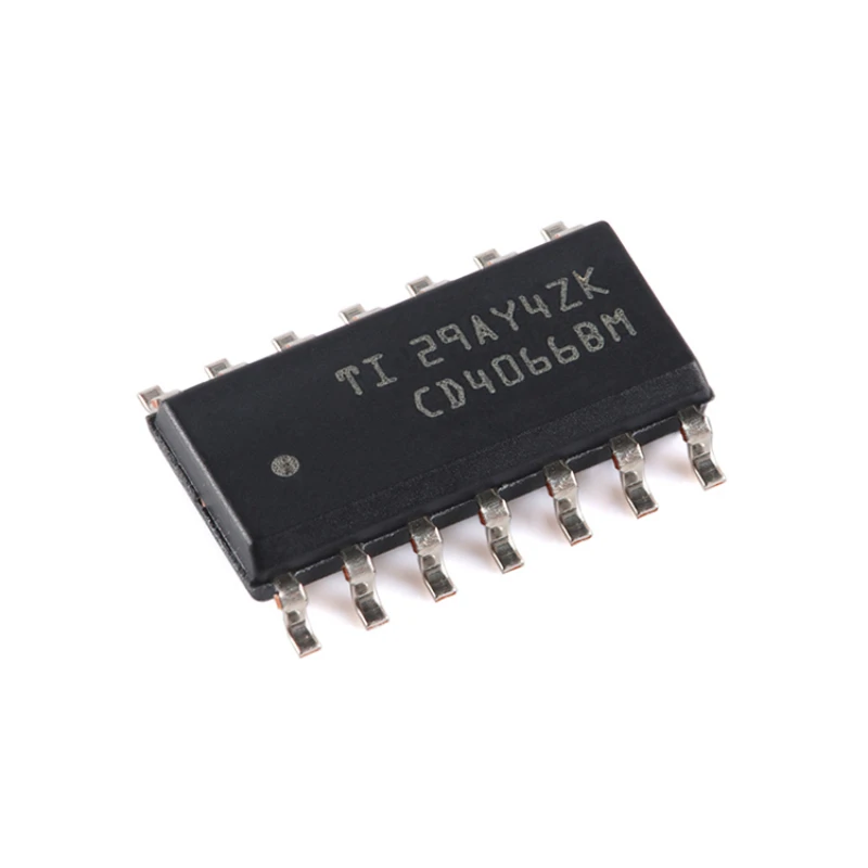 10PCS Original genuine CD4066BM96 SOIC-14 CMOS four-way bidirectional switch, SMD logic chip