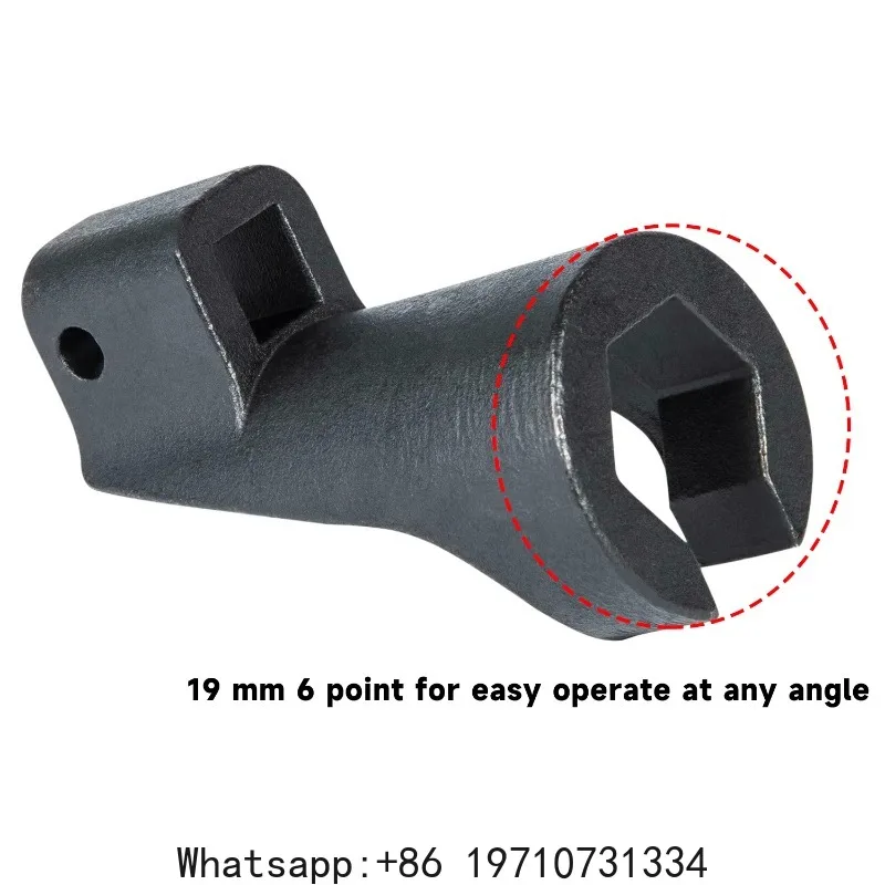 

19mm High-pressure Fuel Pipe Socket Tool Suitable for Detroit Diesel Fuel Pipe Sockets