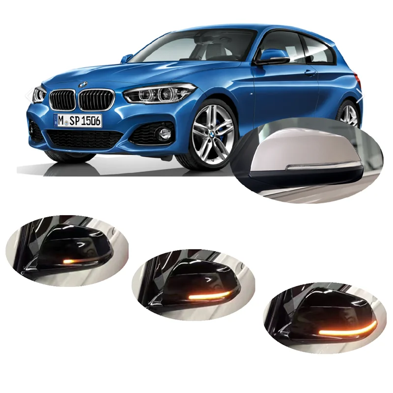 Для BMW 1 серии F20 F21 114i 135i 140i xDrive 2012 2013 2014 2015 2016 Динамический светодиодный индикатор мигалки указателя поворота