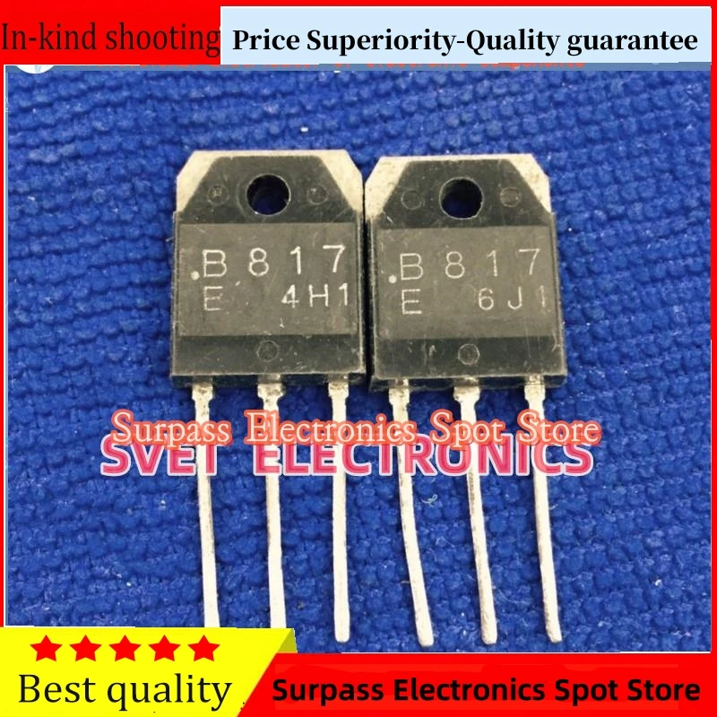

10PCS-50PCS 2SB817 B817 TO-3P IC 140V 12A Original Fast shipping