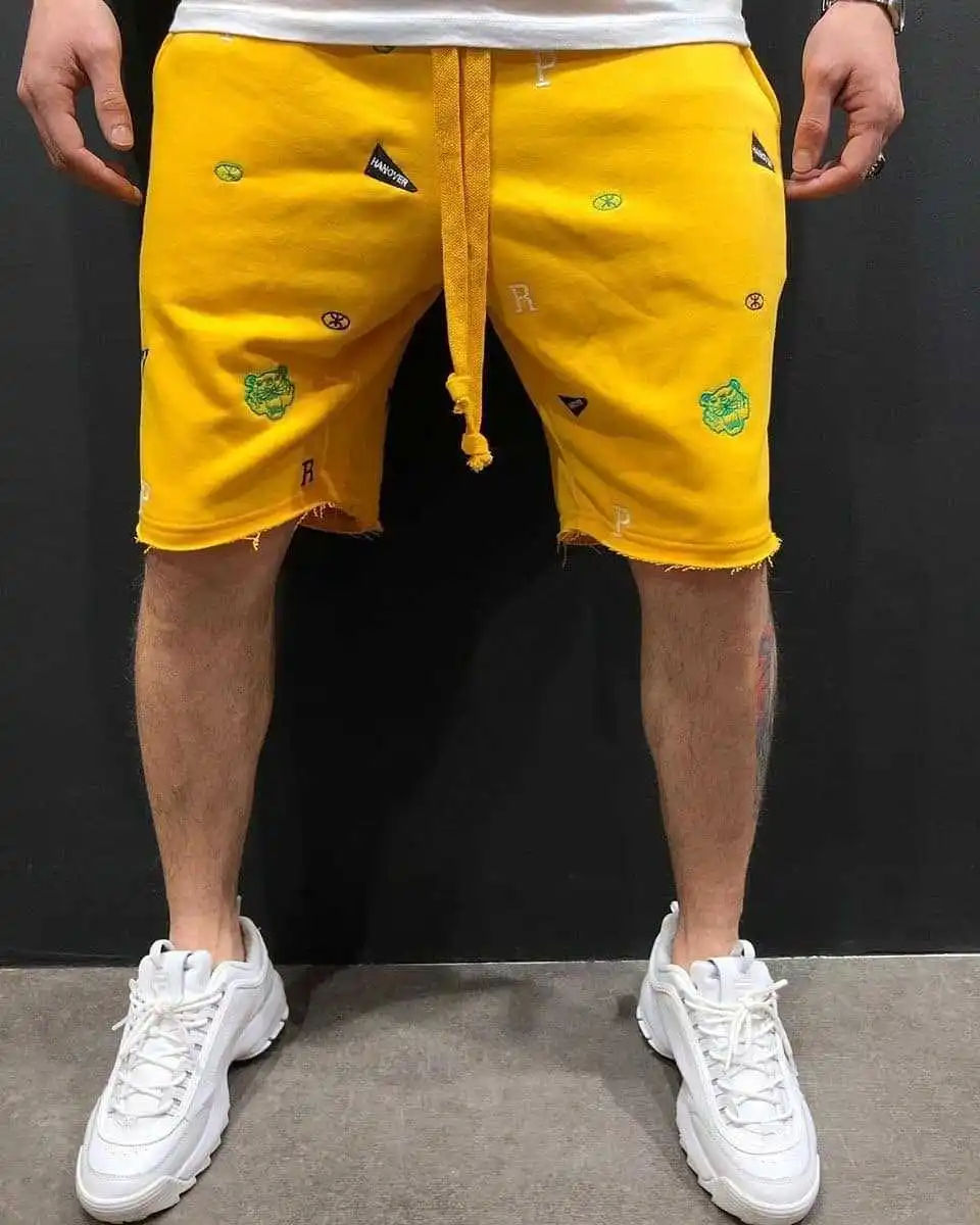 2023 New Spring Summer Men Cargo Shorts Relaxed Fit Breeches Bermuda Casual Short Pants Stick a Skin Social Cargo Short Men