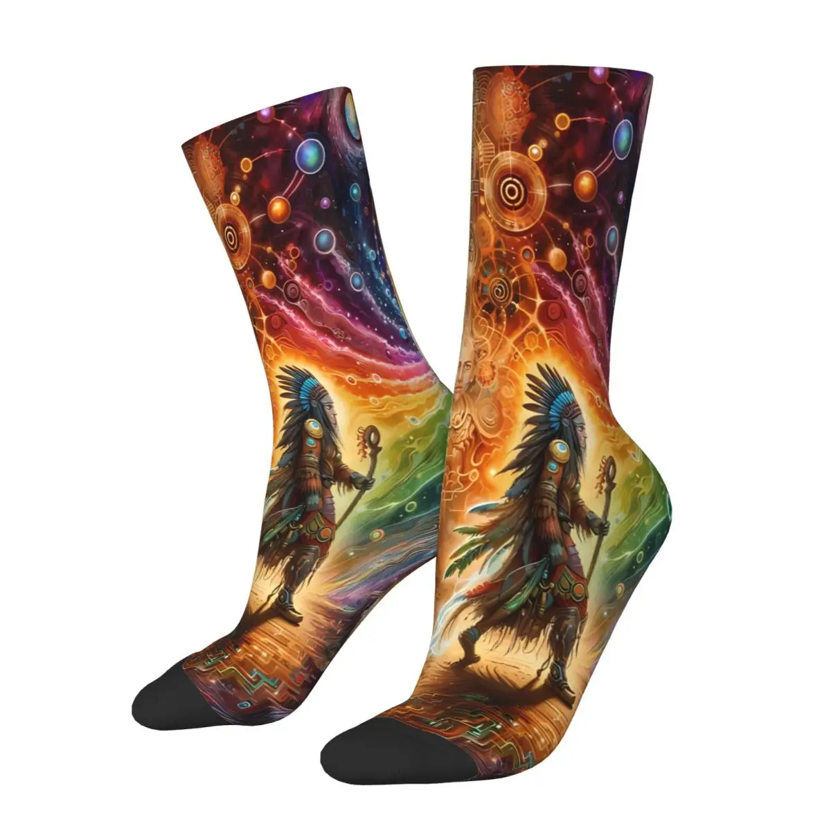 Primitive Tribes Sock Printed Man Polyester