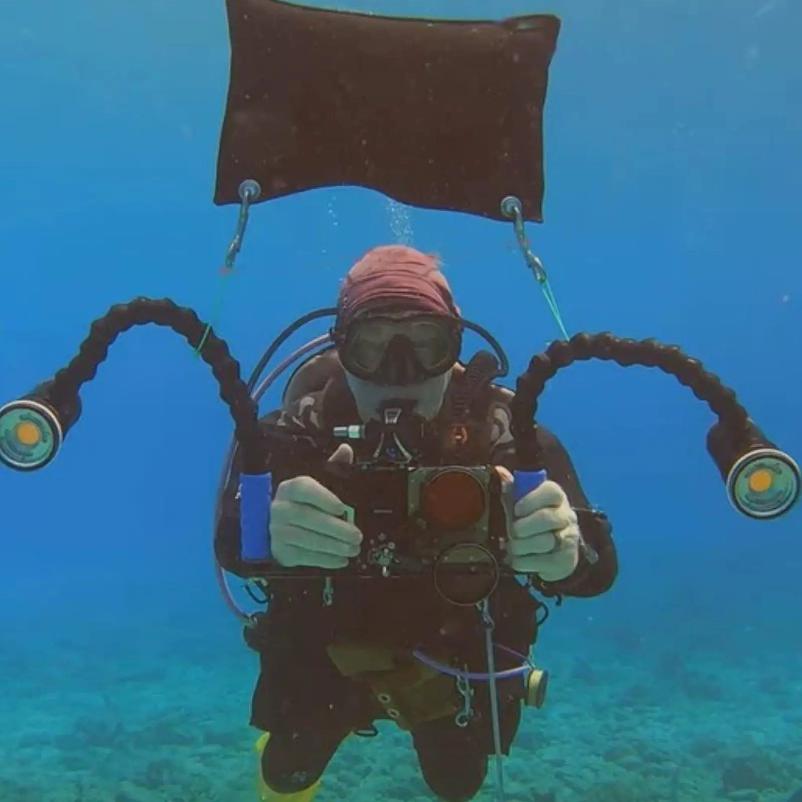 Scuba Diving Buoyancy Accessories Lightweight Dive Bag with Exhaust Valve Regulator for Snorkeling Spearfishing Use view 6