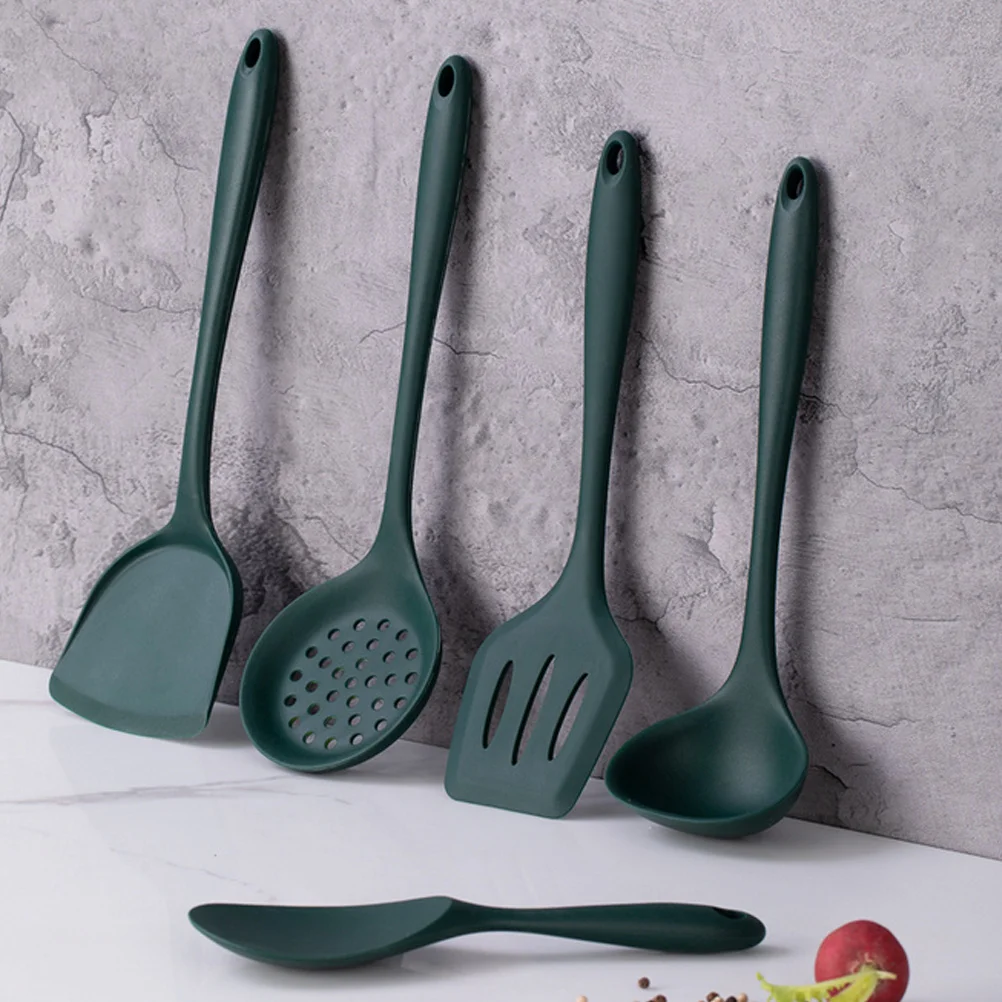 

1Set Silicone Cookware Set Nonstick Kitchen Utensils Heat Resistant Cooking Tools Silicone Cooking Utensil