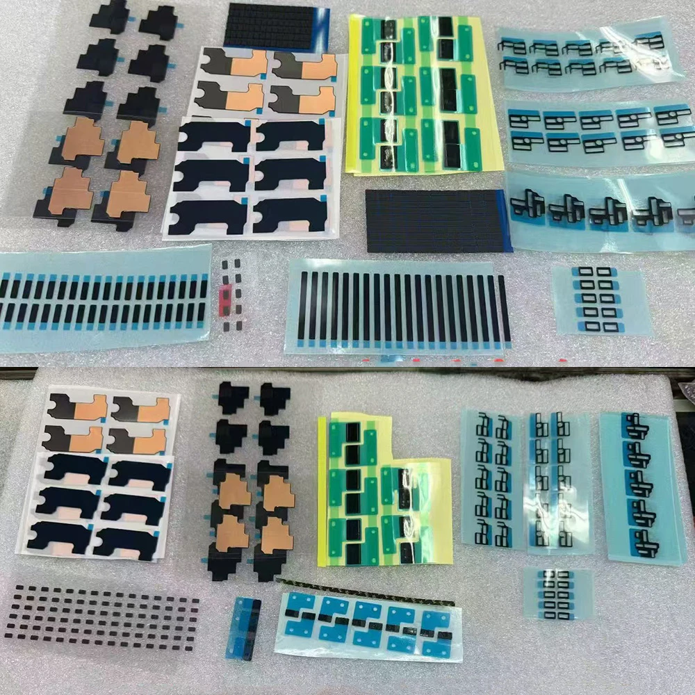 10Sets Logic Board FPC Connector Cushion Heat Dissipation Sticker Set for iPhone 17Pro 16Promax 15Pro 14 13 Motherboard Repair
