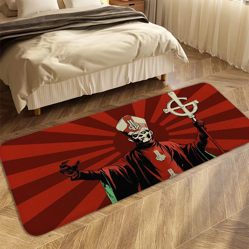 Bathroom Mat V-Ghost Bands Rug for Bedroom Sleeping Room Floor Rugs Carpet Entrance of House Kitchen Treadmill Rugs Bathmat Home