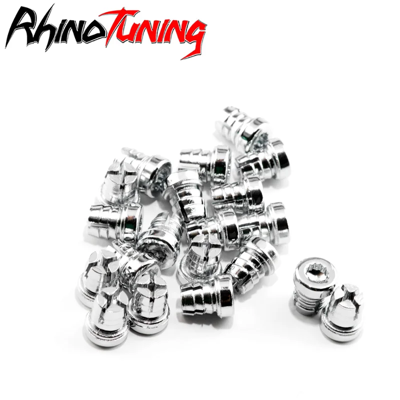 RhinoTuning 25PCS 7.9mm Car Wheel Rivets For Rim Lip Decoration Replacement Modification Car Styling Tunning Wheels Tires Parts
