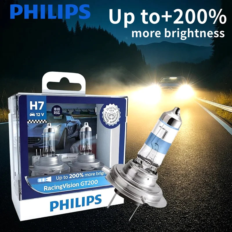Philips H7 H4 12V 55W phare halogène jusqu'à 150% 200% plus de luminosité voiture ampoules d'origine authentiques Philips H7 H4 12V 55W phare halogène jusqu'à 150% 200% plus de luminosité voiture ampoules d'origine authentiques