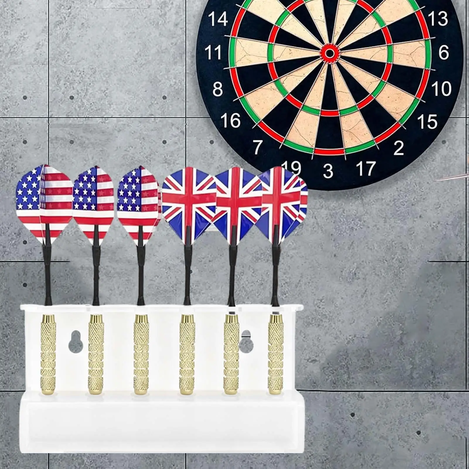 

Dart Racks Acrylic Storage Organizer Wall Mounted Dart Holder For Indoor Outdoor Game Rooms Studios Living Room Home