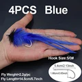 4 piezas azules