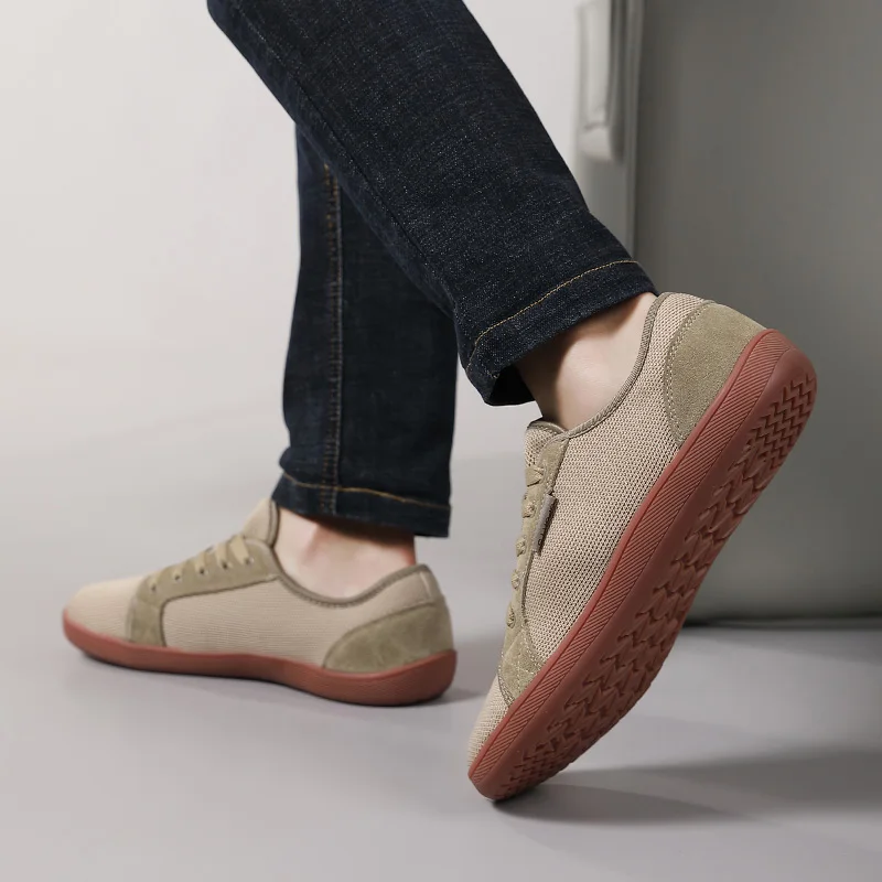 BKQUALITY-Tênis De Corrida Ao Ar Livre Unisex, Sapatos Descalços, Zero Drop, Tênis Casual, Minimalista, Largo