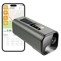 HUPEJOS 4K UHD Action Camera With GPS Tracker,Wireless Bike Camera,Anti-Shake Sport DV,IP65 Waterproof,Bicycle Light,APP Support