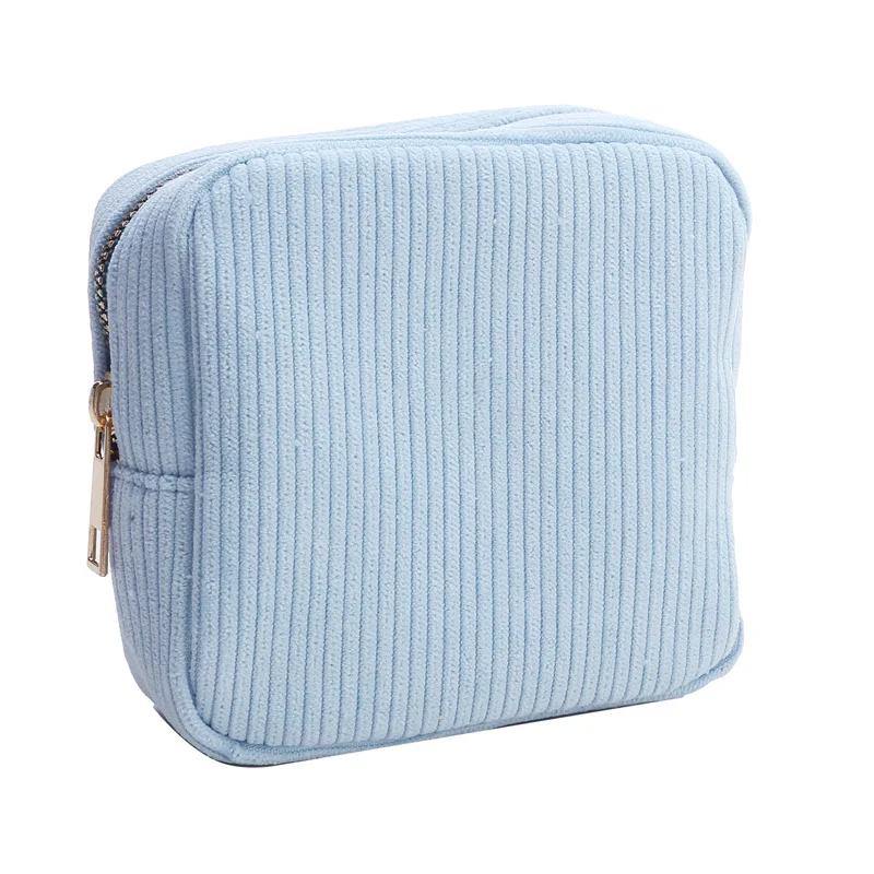 Small Bags Multifunctional Portable Corduroy Makeup Storage Bag Zero Wallet Sanitary Napkin Storage Small Bags