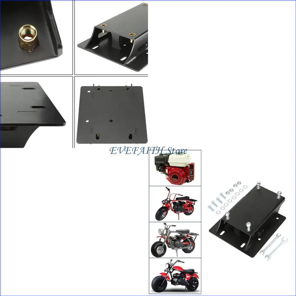

124B Risers Plate Replacement Go Kart Accessories for Mini Bikes 196cc 212cc