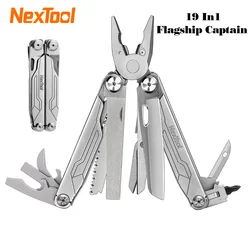 NexTool 19 In1 Flagship Captain Multitool Plier EDC Pocket Survival Knife Folding Hand Tool Camping Knife Saw Outdoor Multi-Tool