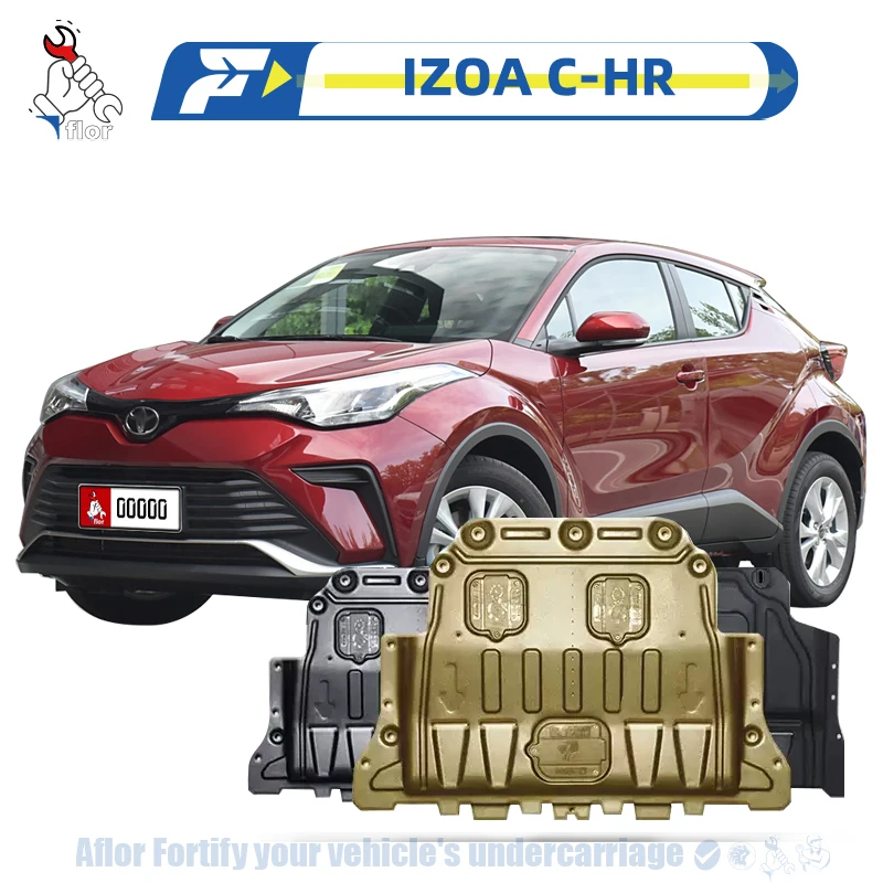 

Toyota IZOA C-HR CHR 2018-2023 Protective Plate For Engine Chassis Guard Board Engine Protection Plate Multiple Material