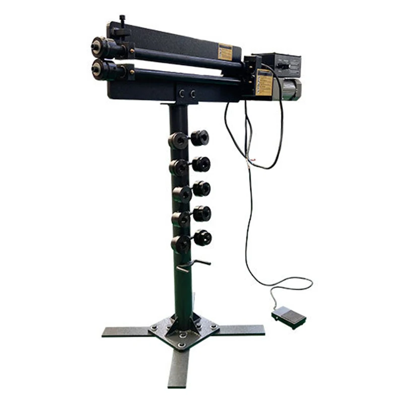 Small Wire Reel RM-18 Motor Removable 18 Inch Throat Depth 1.2mm Processing Thickness Manual Adjustment
