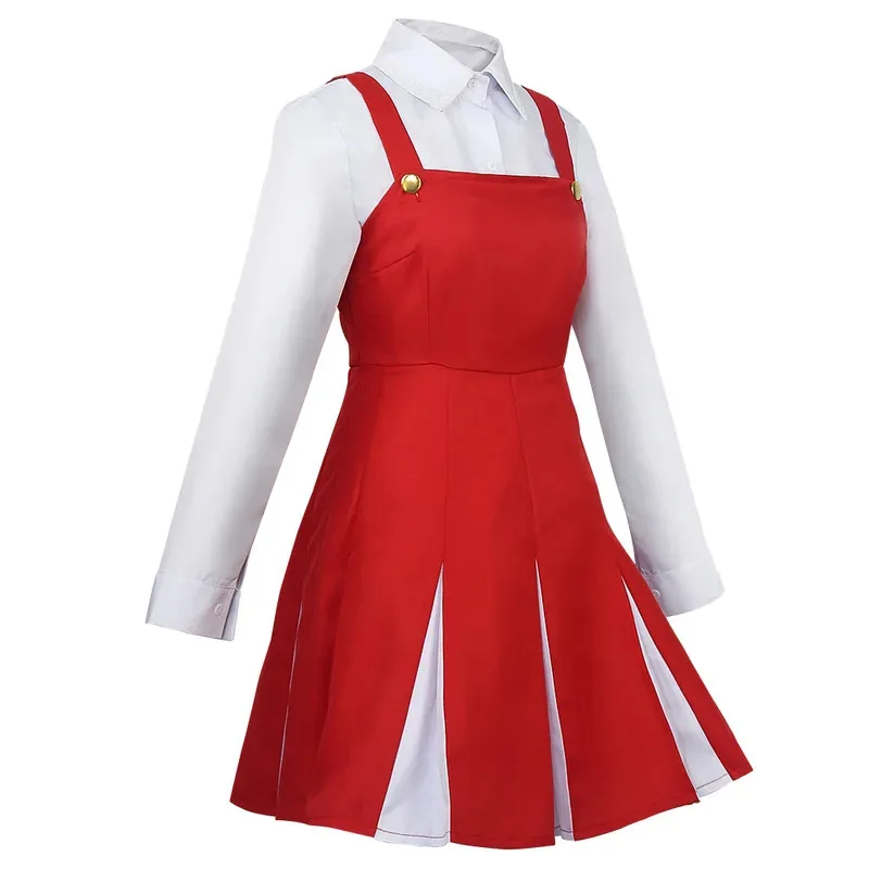 qa156Cosplay School Uniform Dress Outfit Halloween Costume Wig Horn Socks Anime Boku No My Hero Academia Season4 Eri Cos