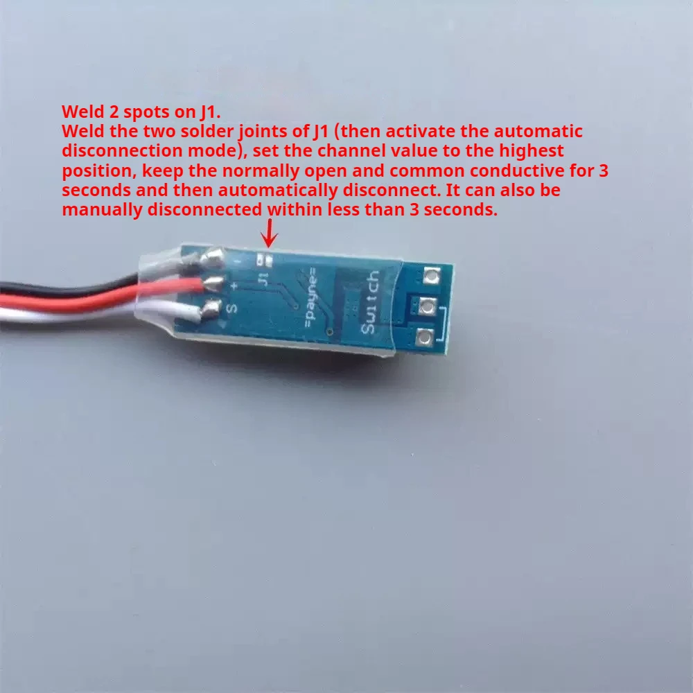 

for RC Car Boat Airplane – PWM Relay Switch Module, 5V PWM Control Delay Disconnection Switch, LED Light Control Universal