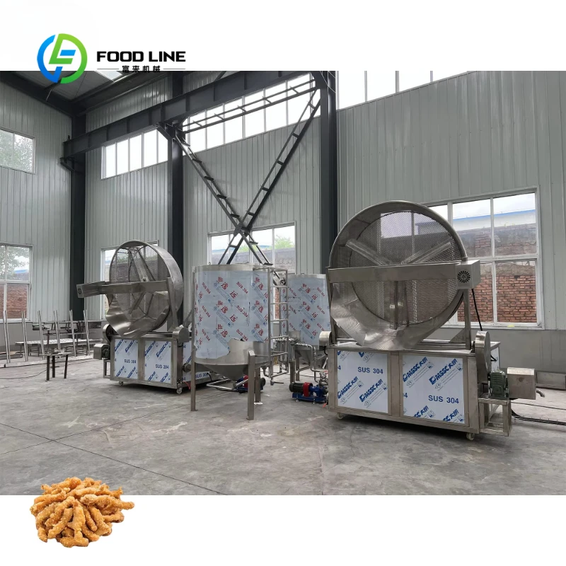 Customized Automatic Continuous Deep Frying Machine Industrial Food Frying Production Line Potato Chips Deep Fryer Equipment