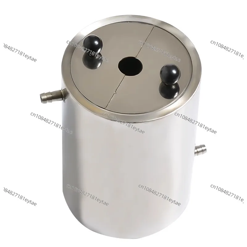 

Stainless Steel Barrel Type Double Layer Dispersion Tank with Lid Mixing Layer