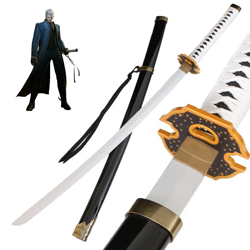 

Cosplay Game Ghost Cry Enma Demon Bamboo Assembled Sword Role Play Virgil Nero 104cm Katana Weapon Model