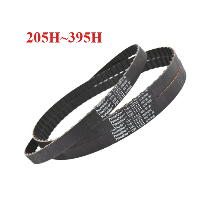 205H~400H PowerGrip H Trapezoidal Teeth Timing Belts Thickness 4.1mm Pitch 12.7mm Tool 3D Printer Sanding Machine Belt