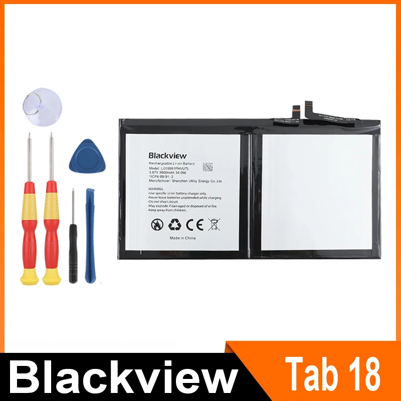 For Blackview Tab 18 Tab 16 Tab 13 Tab 6 Tab 16 Pro Tab 13 Pro Pad 80 Wifi ELITE 1 Tablet / Battery Tablet accessories