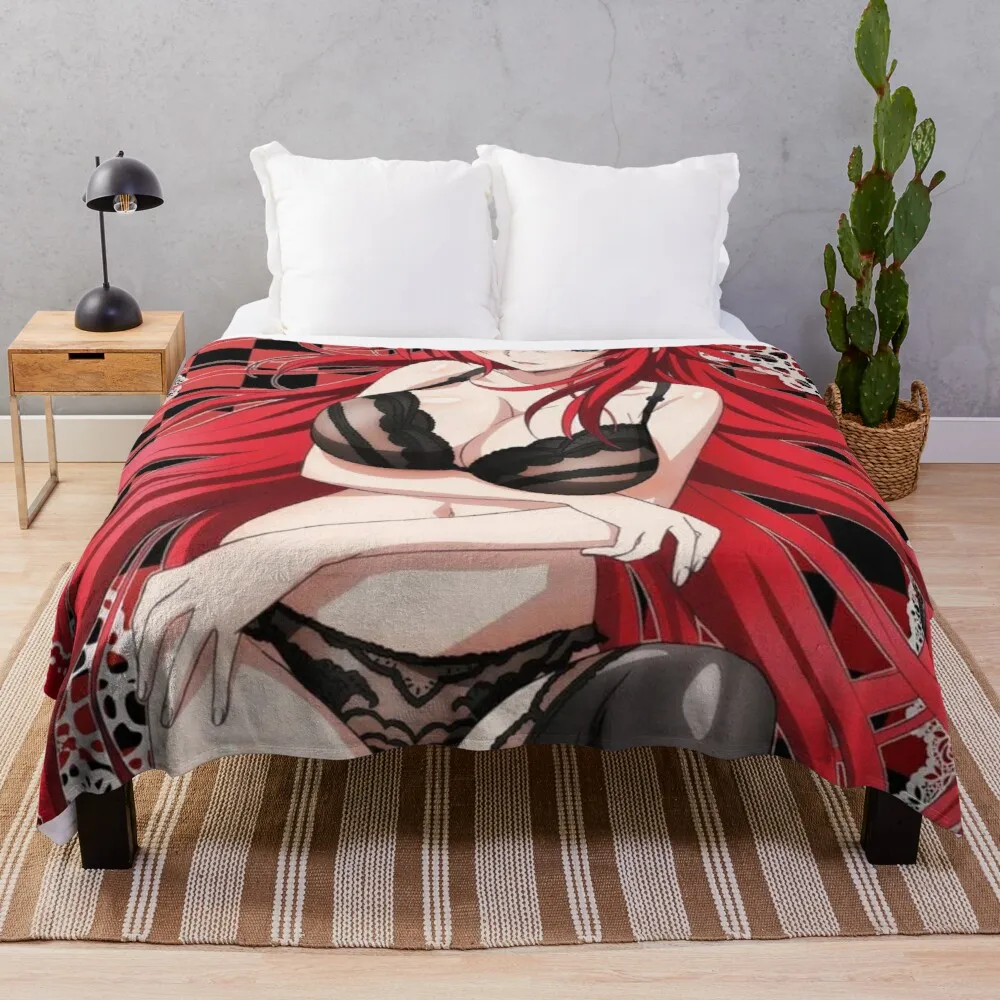 DxD - Rias Gremory Throw Blanket luxury brand blanket decorative blanket Anti-pilling flannel