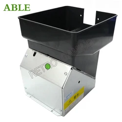 DC 24V Iron Seat Black Coin Motor Coin Hopper Dispenser For Arcade Slot Machine Coin Change Vending Machines