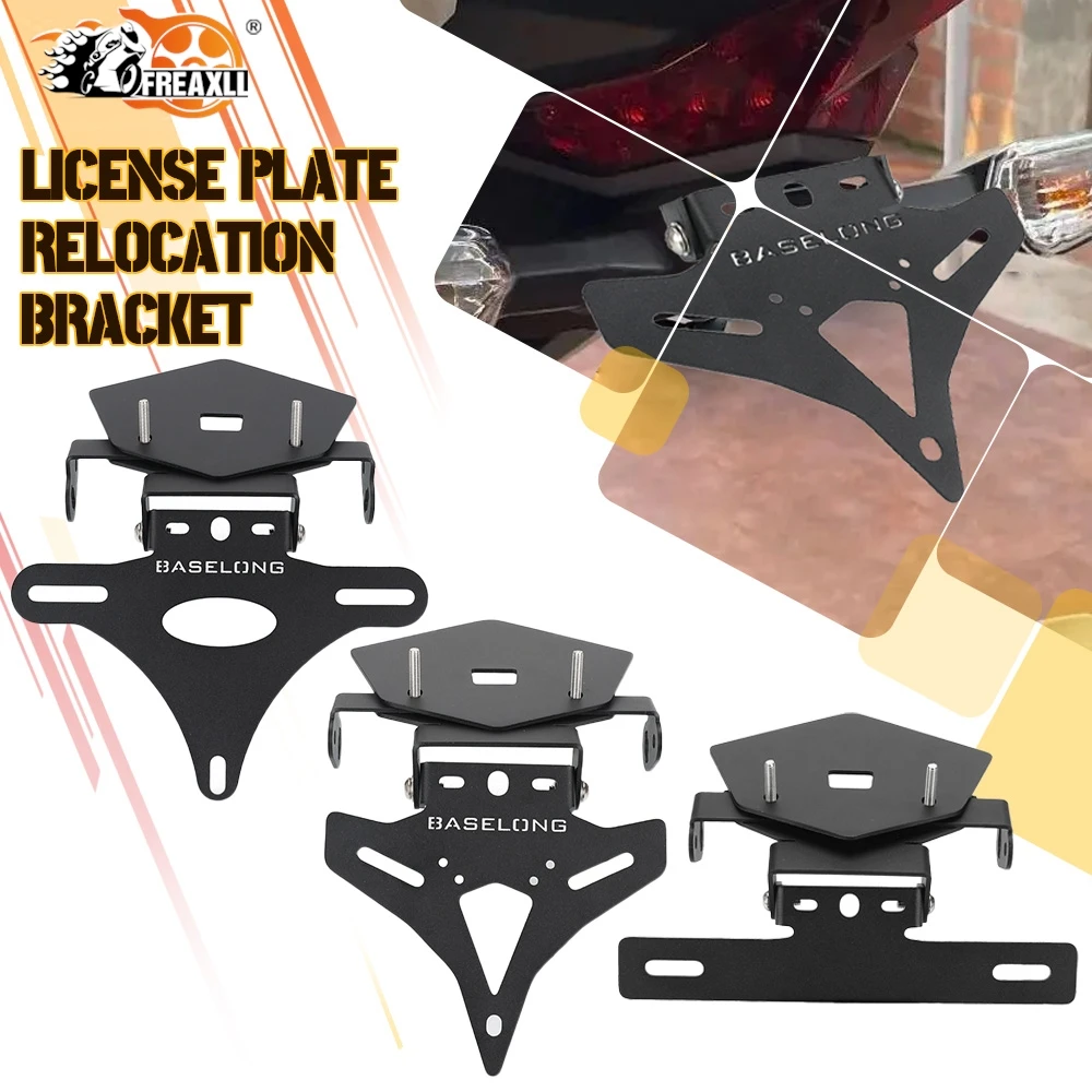 

2026 NEW License Plate Holder FIT FOR BMW M1000R S1000R S1000RR S 1000 R M Sport 2023-2026 Number Parts Tail Tidy 2025 2024 2023