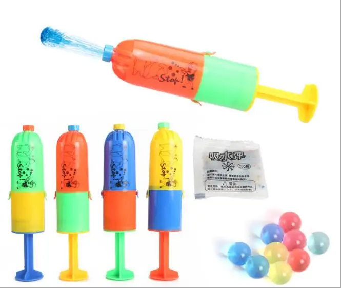 Gel blasters gun random color Balls Pistol Toys Gun Bomb Party toys for kids Shooting Water Gun Crystal Ball Soft Bullets Water