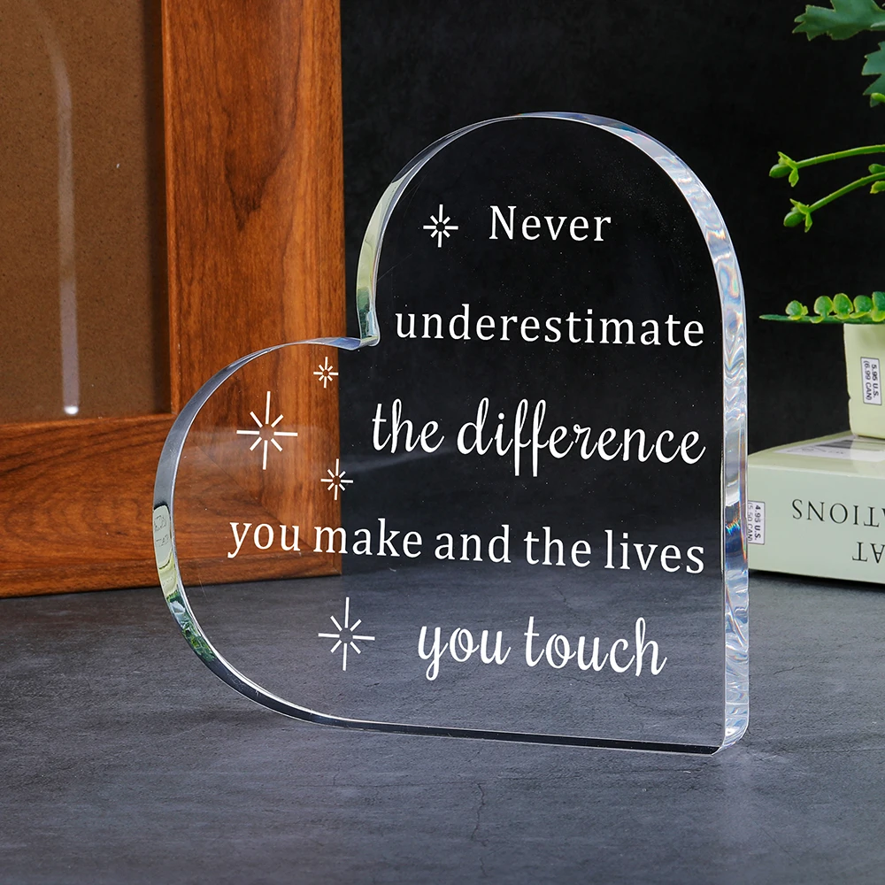 Desk Ornaments Custom Thank You Mentor Gifts for Leader Friends Boss Appreciation Office Gifts for Boss Lady Women Friends Men