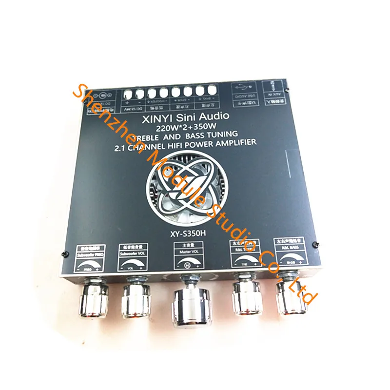 XY-S350H 2.1 channel tpa3251 BT power amplifier board module high and low subwoofer 220W * 2 + 350W