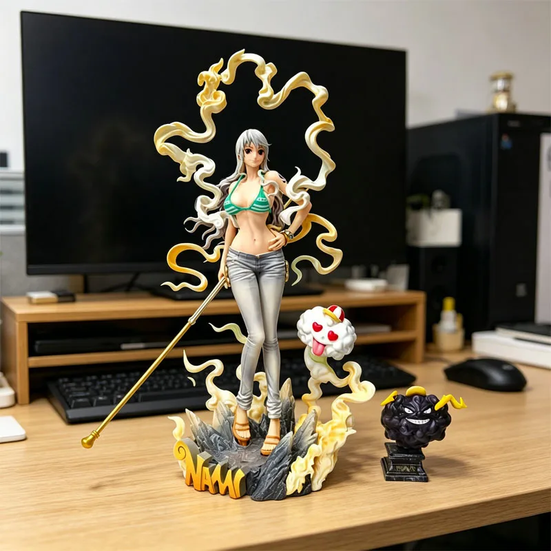 

One Piece Nami With Zeus Action Figure PVC Collectible Model Statue Anime Figure Toys for Fans Desktop Decoration Birthday Gift
